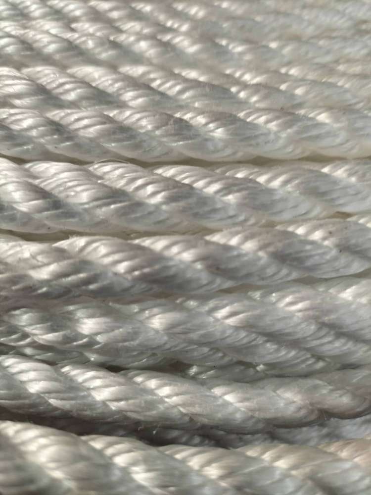 Danline White 3 Strand Polyprop Rope 9mm X 220m - Action Outdoors Kiwi