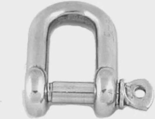 8mm HDG N-RATED DEE SHACKLE, designed for heavy-duty applications and secure connections in various rigging setups.