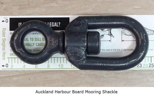 SWIVELS SHORT BOW 22MM painted finish swivel A22 steel dry forged with safe working load of 5.3T.