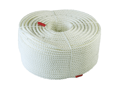 40mm Polyester Rope 3 Strand 2400KG B/S PER M - Action Outdoors Kiwi