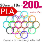 Brilliant Colour 3D Pen Filament (1.75mm ABS/PLA/PCL) by Habicare