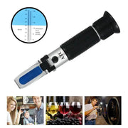 Refractometer - Sugar & Alcohol Dual Measure Refractometer (0-40% / Brix 0-25%) by 9eight5