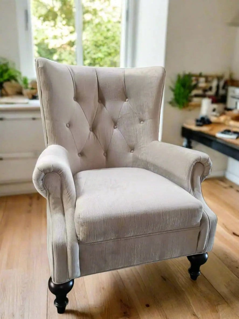 BroDeals Arm Chairs, Recliners & Sleeper Chairs Villa Tufted Back Armchair Villa Tufted Back Armchair