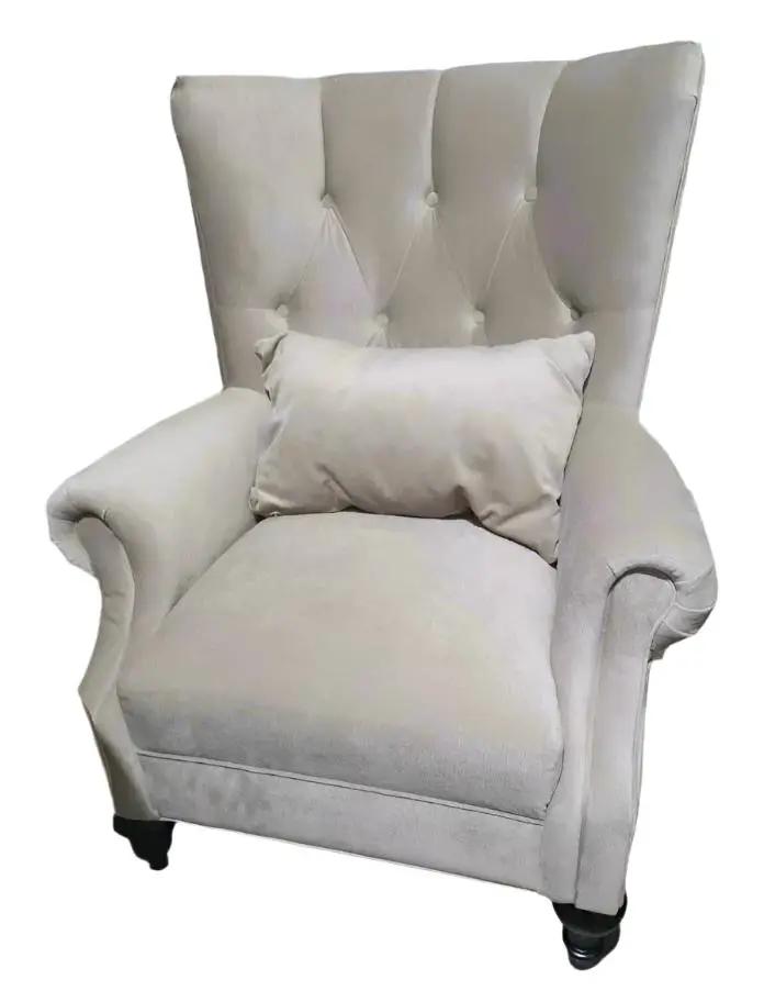 BroDeals Arm Chairs, Recliners & Sleeper Chairs Villa Tufted Back Armchair Villa Tufted Back Armchair
