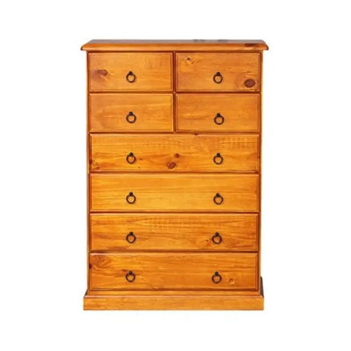 BroDeals Bedroom Furniture Sets Classic 8 Drawer Tallboy Classic 8 Drawer Tallboy