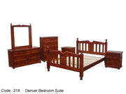 Denver Bedside 4 Drawer by BroDeals