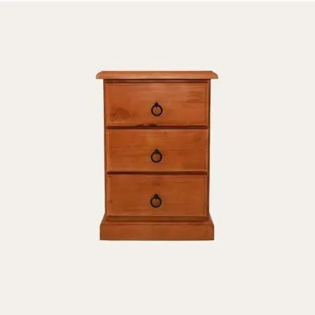 Susan 3 Drawer Bedside by BroDeals