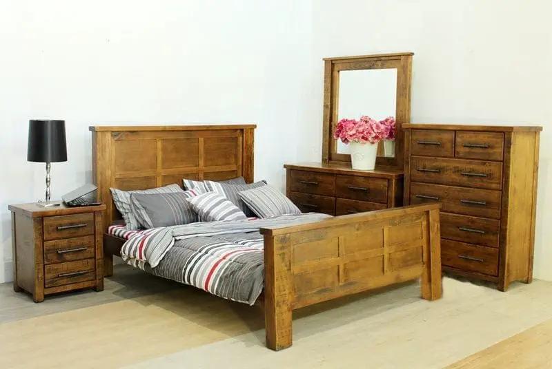 Woodgate King Bedroom Suite 5Pcs by BroDeals