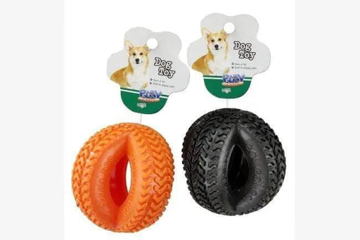 BroDeals Dog Toys Pet tyre ball play toy 9.5cm Pet tyre ball play toy 9.5cm