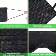 Black Masks 150pcs by BroDeals