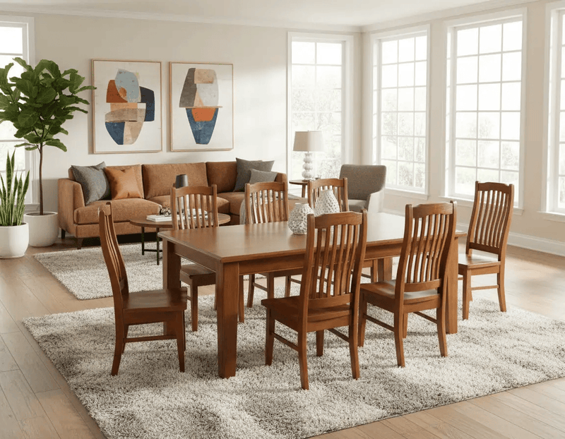 BroDeals Kitchen & Dining Furniture Sets Dining Set 9 Pcs Dining Set 9 Pcs