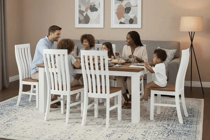 BroDeals Kitchen & Dining Furniture Sets Markham Dining Set - 6 Seater Markham Dining Set - 6 Seater