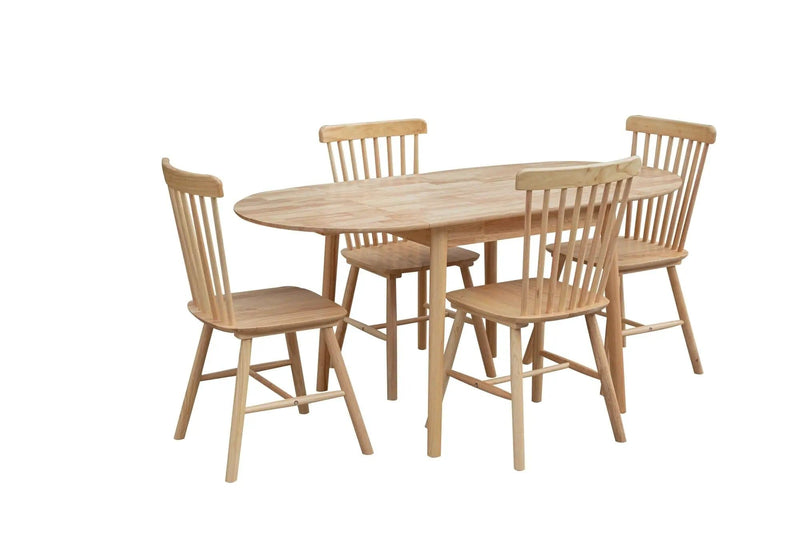 BroDeals Kitchen & Dining Furniture Sets Orlando Drop Leaf Dining Table with 4 Chairs Orlando Drop Leaf Dining Table with 4 Chairs
