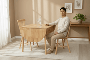 BroDeals Kitchen & Dining Furniture Sets Orlando Drop Leaf Dining Table with Two Chairs Orlando Drop Leaf Dining Table with Two Chairs