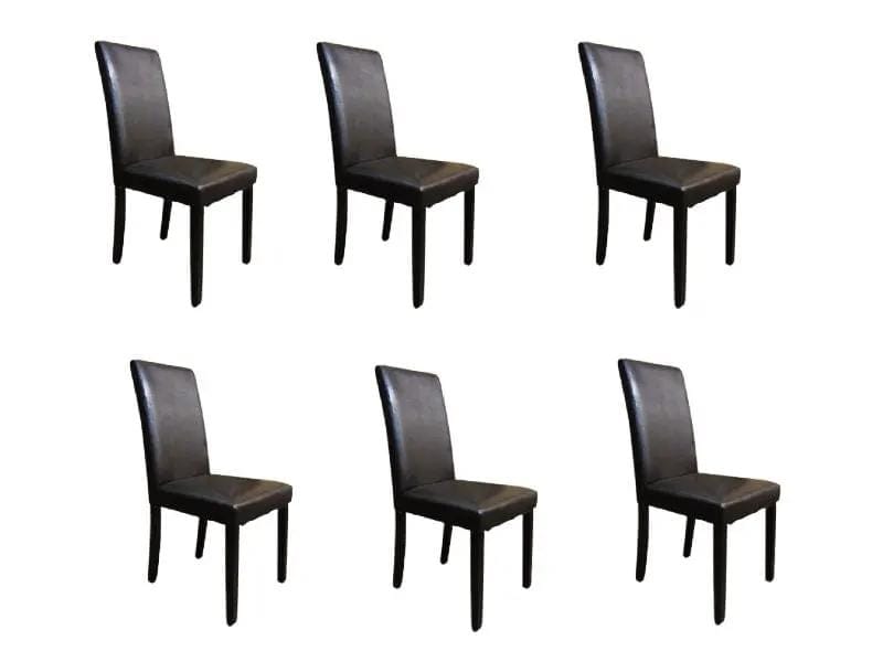 Dining Chairs Set of 6 by BroDeals