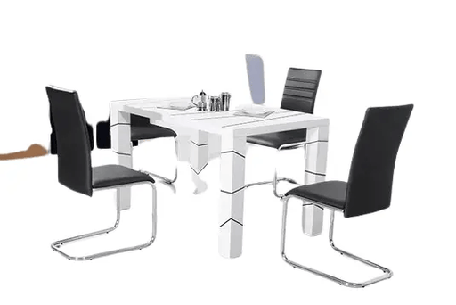 BroDeals Kitchen & Dining Room Chairs Mona Dining Set 5 Pcs Mona Dining Set 5 Pcs