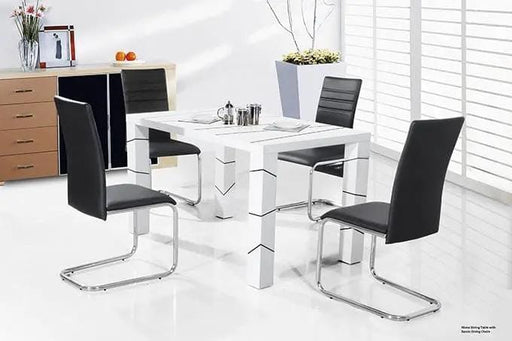 BroDeals Kitchen & Dining Room Chairs Mona Dining Set 5 Pcs Mona Dining Set 5 Pcs