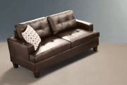 BroDeals 2 Seater Sofa Knollwood 2 Seater Faux Leather Sofa - Brown Knollwood 2 Seater Faux Leather Sofa - Brown
