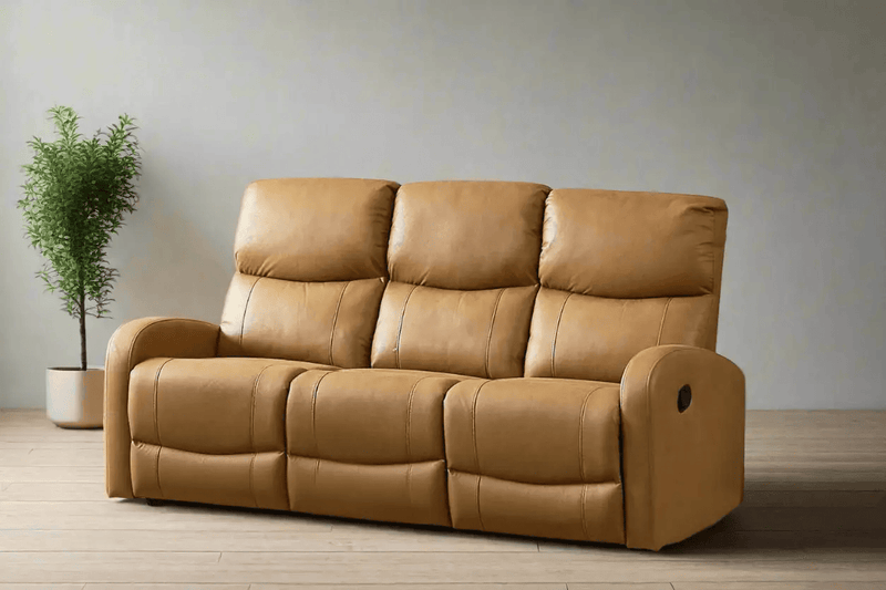 BroDeals 3 seater Sofa Ruth Manual Recliner 3 Seater Sofa Ruth Manual Recliner 3 Seater Sofa