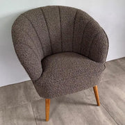 BroDeals Arm chair Gemma Boucle Casual Armchair - Coffee Gemma Boucle Casual Armchair - Coffee