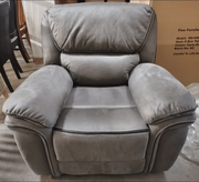 Moy Recliner Chair - Grey by BroDeals