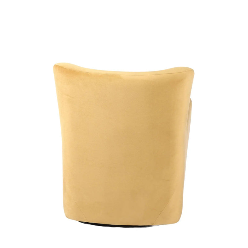 BroDeals Arm Chairs, Recliners & Sleeper Chairs Cairo Swivel Armchair - Gold Velvet Cairo Swivel Armchair - Gold Velvet
