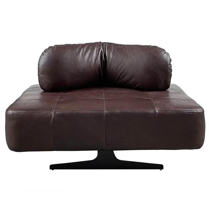 Georgio XL Leather Chair Cuba Brown by BroDeals