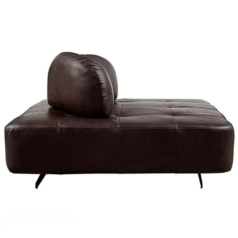 Georgio XL Leather Chair Cuba Brown by BroDeals