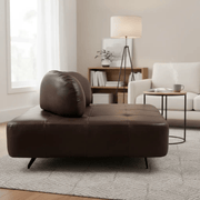 Georgio XL Leather Chair Cuba Brown by BroDeals