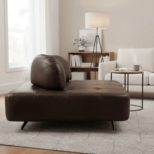 BroDeals Arm Chairs, Recliners & Sleeper Chairs Georgio XL Leather Chair Cuba Brown Georgio XL Leather Chair Cuba Brown