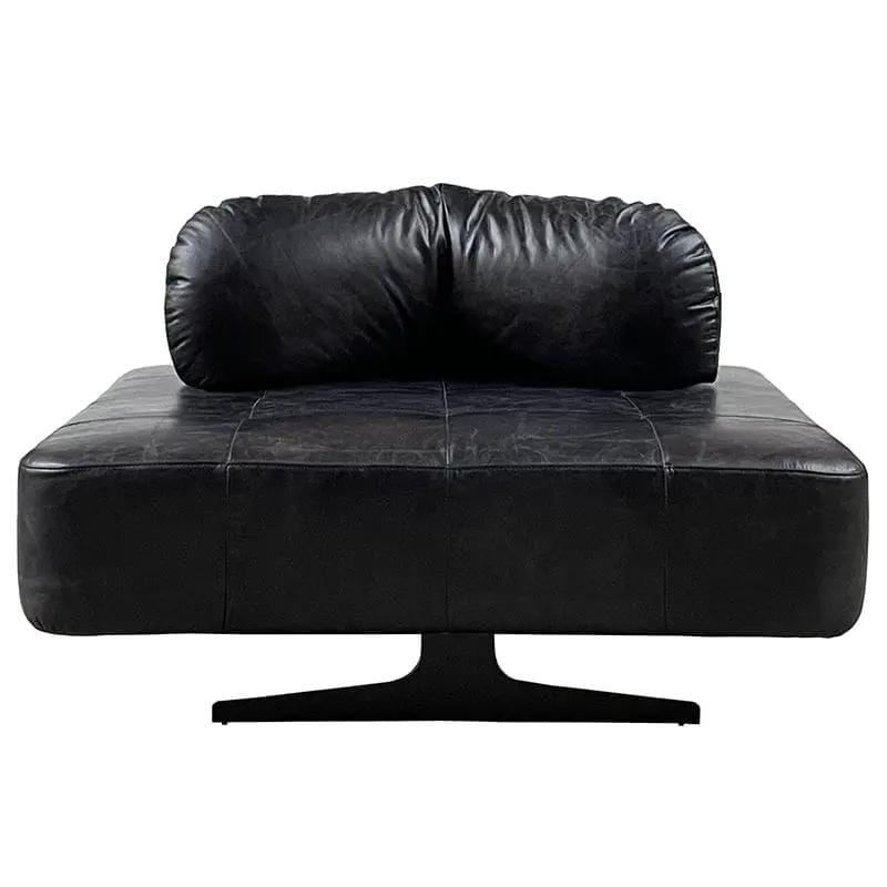 BroDeals Arm Chairs, Recliners & Sleeper Chairs Georgio XL Leather Chair Slate Black Georgio XL Leather Chair Slate Black