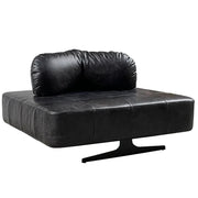 BroDeals Arm Chairs, Recliners & Sleeper Chairs Georgio XL Leather Chair Slate Black Georgio XL Leather Chair Slate Black