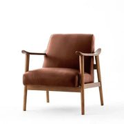 BroDeals Arm Chairs, Recliners & Sleeper Chairs Mid-Century Armchair Saddle Mid-Century Armchair Saddle