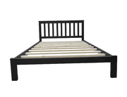 Classic King Single Bed Black by BroDeals