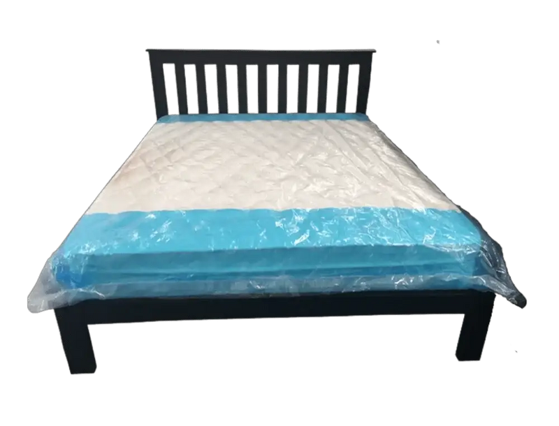 Classic Queen Bed - Black by BroDeals