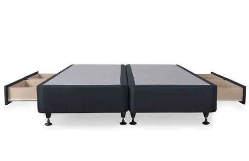 BroDeals Bed Frame Queen Split Bed Base with 4 Drawers Queen Split Bed Base with 4 Drawers