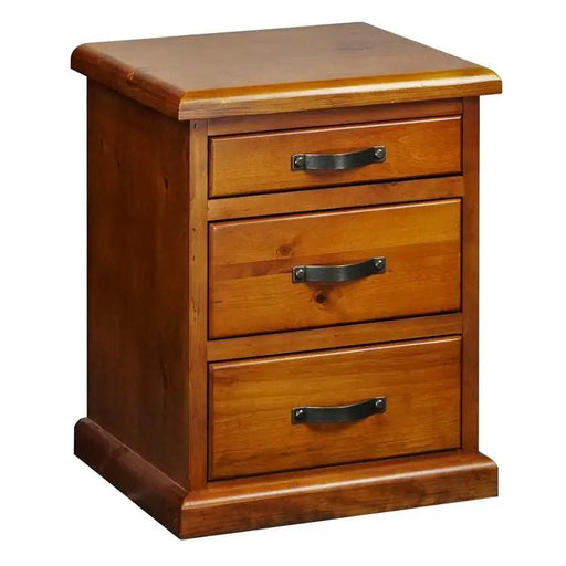 BroDeals Bedroom Furniture Sets Felton 3 Drawer Bedside Table Felton 3 Drawer Bedside Table