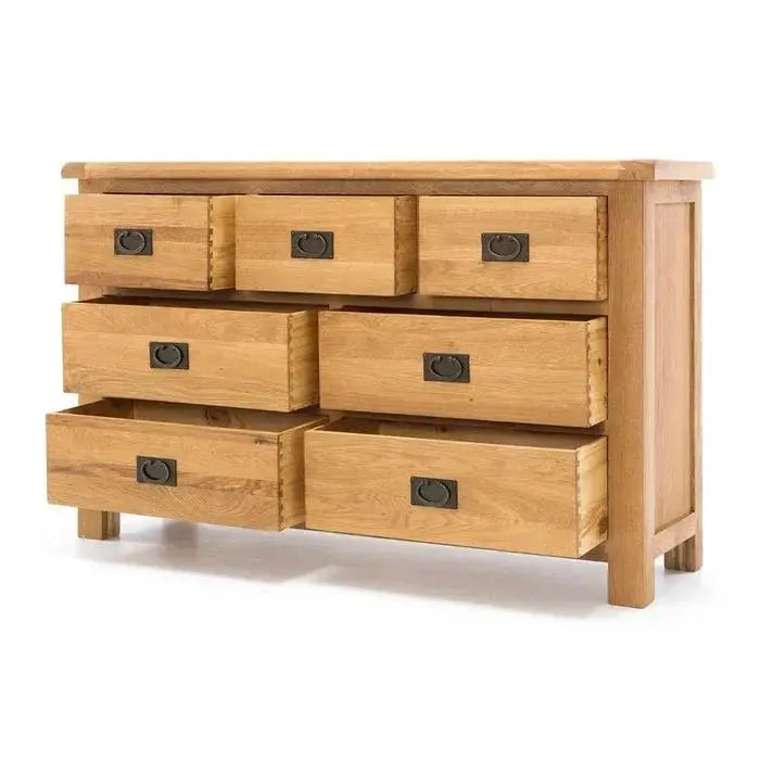 BroDeals Bedroom Furniture Sets Oak Bedroom Suite - 5 Piece Oak Bedroom Suite - 5 Piece