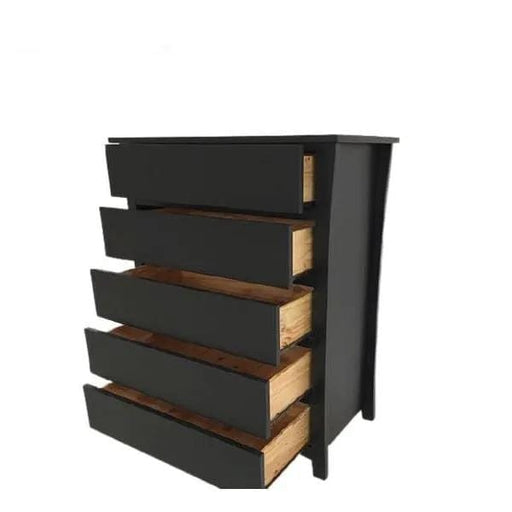 BroDeals Bedroom Furniture Sets Paiden 5 Drawer Tallboy Paiden 5 Drawer Tallboy