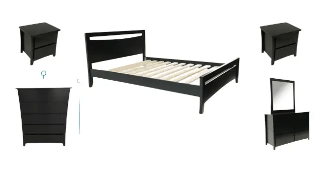 Paiden 5 Pcs Bedroom Suite by BroDeals