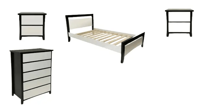 Patrick 4 Pcs Bedroom Suite by BroDeals