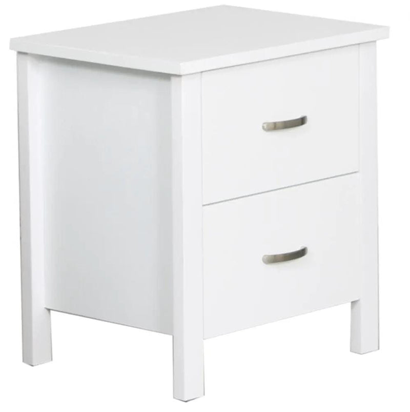 Patty 2 Drawer Bedside Table by BroDeals