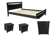 Paiden 4 Pcs Bedroom Suite by BroDeals