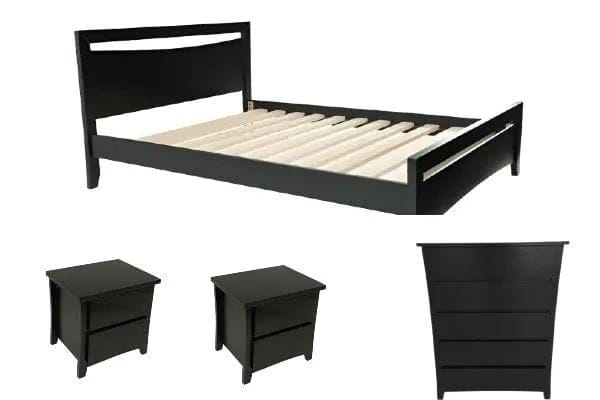 Paiden 4 Pcs Bedroom Suite by BroDeals