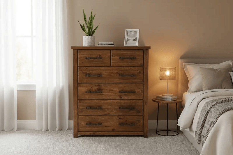 Woodgate 6 Drawer Tallboy by BroDeals
