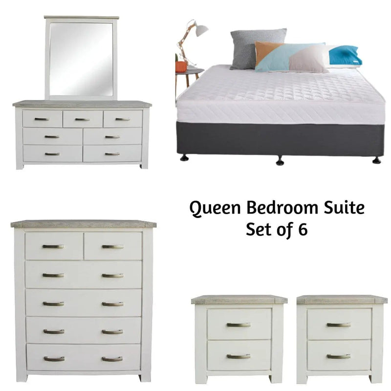 BroDeals bedroom set Ashland Bedroom Suite - Set of 6 Ashland Bedroom Suite - Set of 6