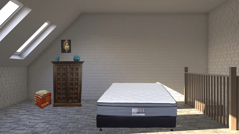 Double Bed (Mattress & Base) by BroDeals