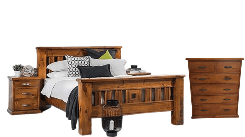 Felton Bedroom Set 4Pcs -King by BroDeals