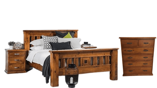Felton Bedroom Set 4Pcs - Super King by BroDeals