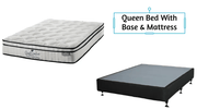 BroDeals bedroom set Queen Bed | Base & Mattress Queen Bed | Base & Mattress